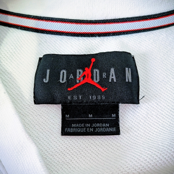 Air Jordan Flight Club Crewneck Sweatshirt White Official Member Graphic Size M - Picture 4 of 5